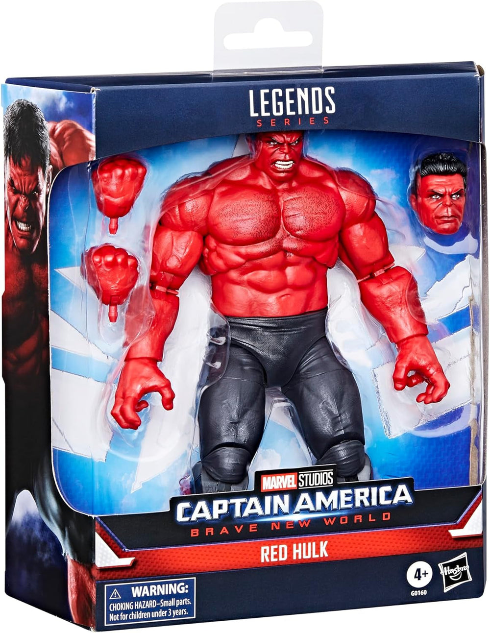 Marvel Legends Series Red Hulk Action Figure (Scară: 15 Cm) Pentru Captain America: Brave New World Action figures Naty Shop