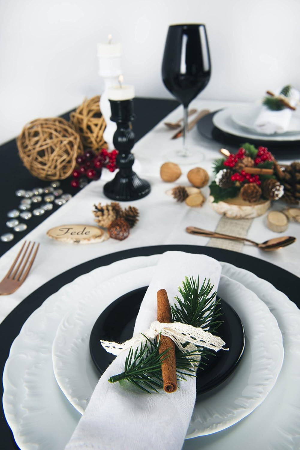 Excelsa Geschirr 18Er Set Weiß Naty Shop