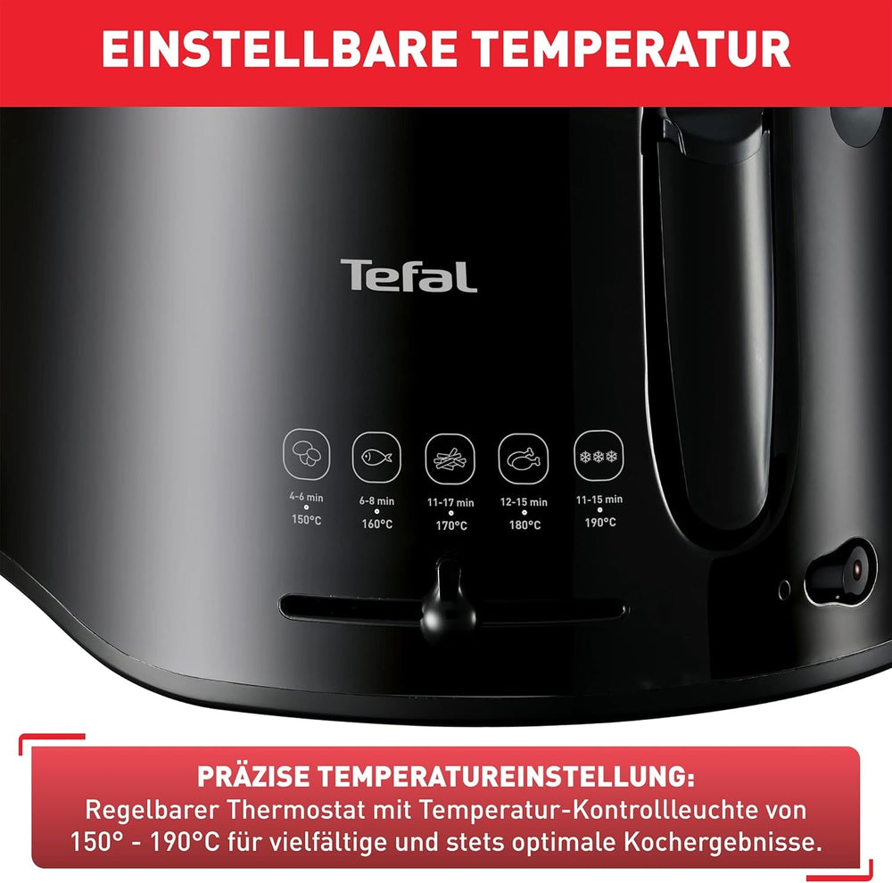 Tefal Maxi Fry Fryer, Cool Wall technológia, 1,2 kg, állítható termosztát Appliances Naty Shop