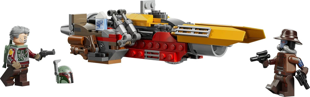 LEGO Star Wars 75437 Cobb Vanths Speeder - inkl. Cobb Vanth & Cad Bane minifigura sowie Blaster & Jetpack - Geschenk für Jungen ab 7 Jahren und Fans von The Mandalorian