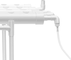 Hidroponikus függőleges 1 rétegű 36 pozíciós hidroponikus torony 3,5x4,5 cm-es hidroponikus kosár kerti függőleges termesztődoboz teljes készlet hidroponikus kísérlet