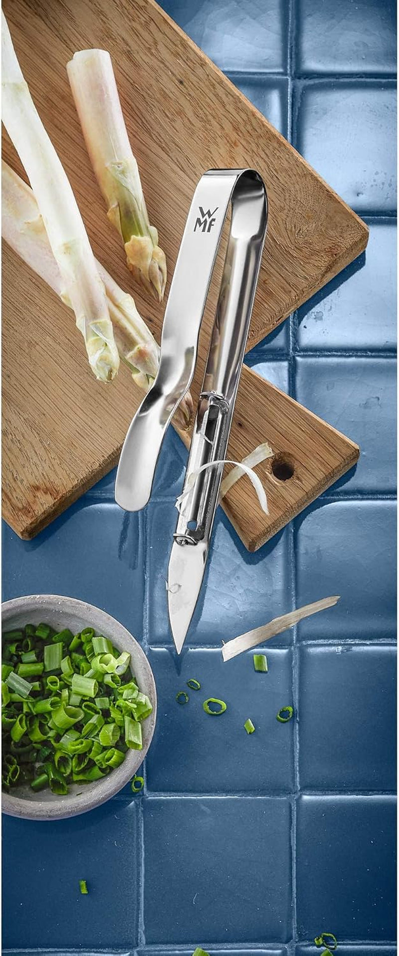 WMF Gourmet spárgahámozó 17 cm, rozsdamentes Cromargan Peeler Naty Shop