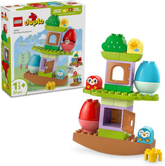 LEGO DUPLO fa egyensúlyozáshoz és egymásra rakáshoz, fejlesztő játék, építőkészlet 18 hónapos kortól, kreatív játék gyerekeknek, oktatójáték 2 játékmadárral 10440 Építőkészlet Besuche den LEGO-Store Alapértelmezett cím