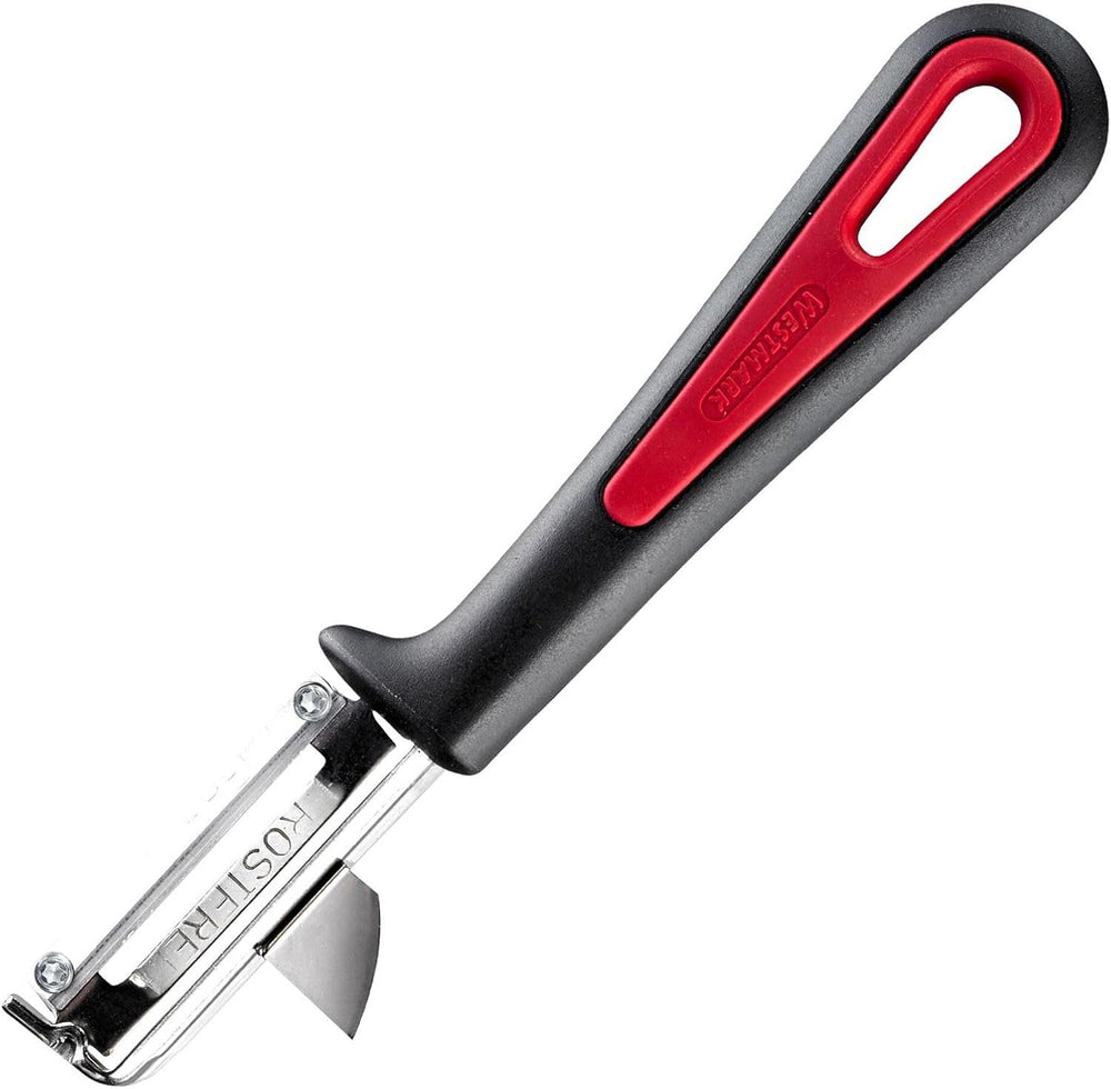 Westmark 29092270 Sparschäler Gallant, Pp/Tpe/Edelstahl, Schwarz / Red, 16,5 X 3,7 X 2 cm Peeler Naty Shop Gallant (balkezeseknek)