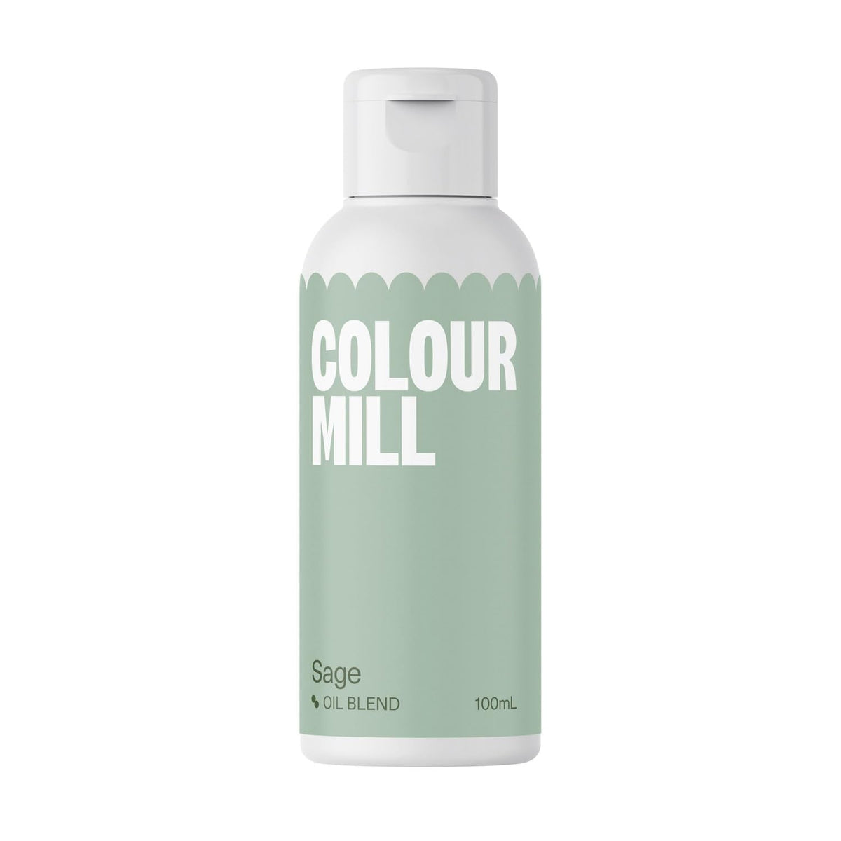 Colorant alimentar pe bază de ulei de salvie Colour Mill - Colorant alimentar pentru ciocolată, fondant, brioșe, prăjituri, copt, macaroane - Colorant alimentar pentru decorarea torturilor - 100 ml