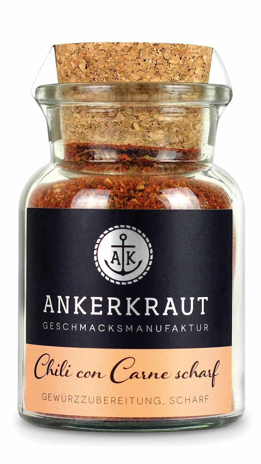 Ankerkraut Chili con Carne Gewürz, enyhe, 160g zacskóban