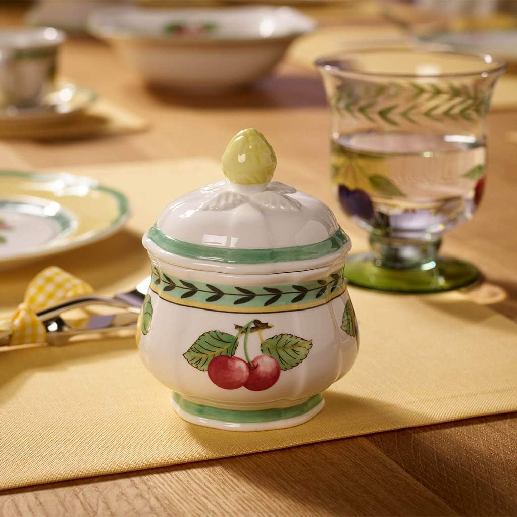 Zahărniță Villeroy & Boch French Garden Fleurence, porțelan premium, alb/multicolor 10-2281-0930 0,20 L