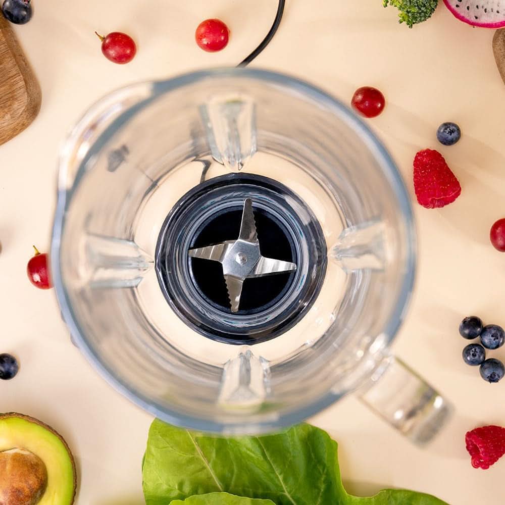 Cecotec Standmixer Retro Power Black Titanium Retrogreen. 1200W Maximale Leistung, 2 Geschwindigkeiten, 4-Klingen-Messer Mit Schwarzer Titanbeschichtung Und 1,5L Krug, Vintage-Design in Grün Kitchen Naty Shop