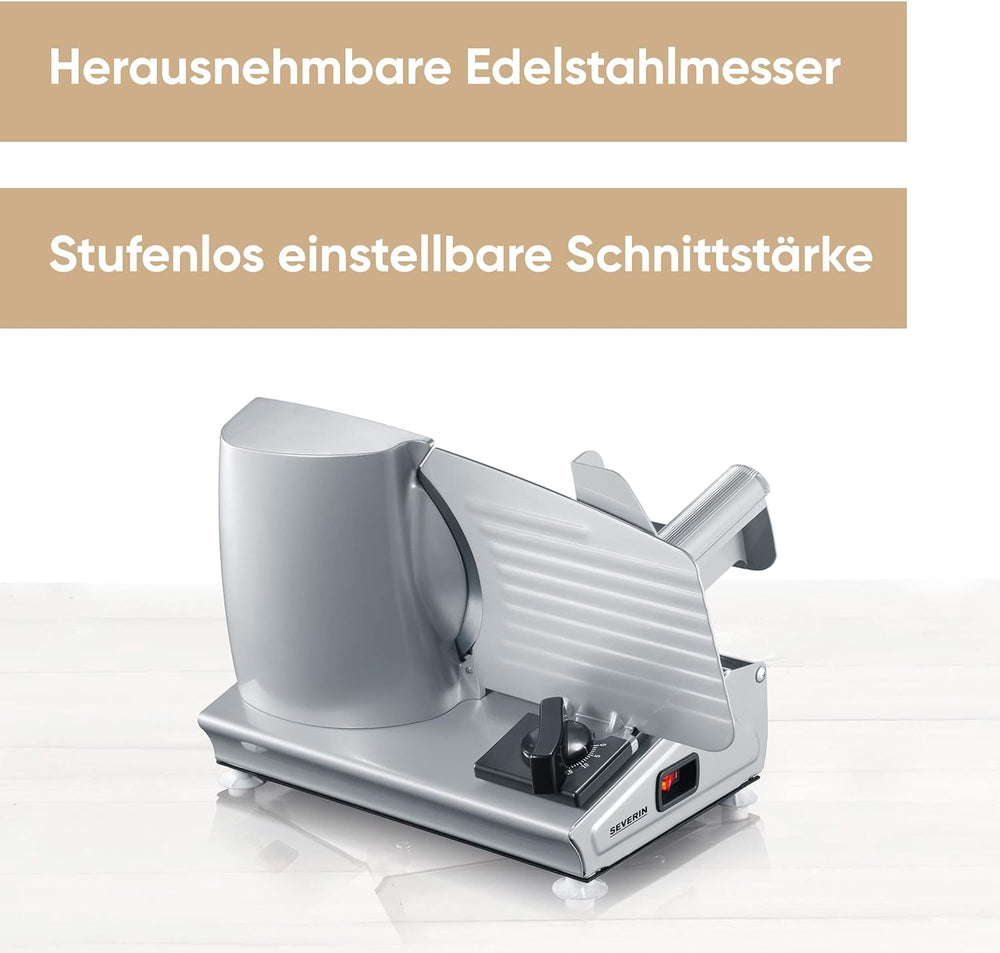 SEVERIN Feliator multifuncțional pentru pâine, mezeluri sau brânză Rasnite si Feliatoare Naty Shop