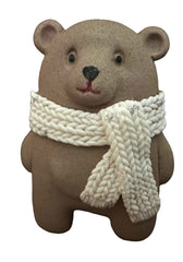 Decoratiune comestibila din zahar, ursulet maro Nati Shop