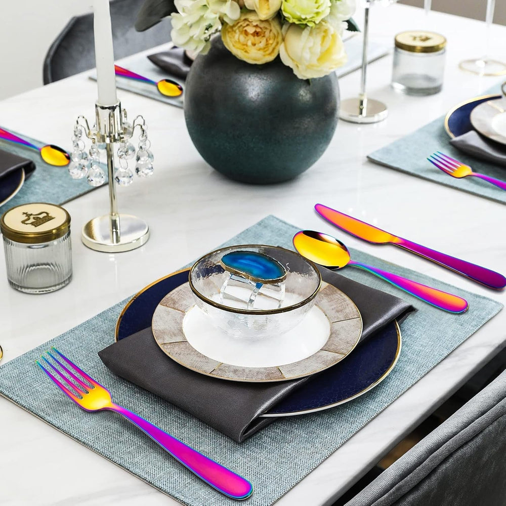 Set de tacâmuri din oțel inoxidabil, 30 sau 60 de piese Bucatarie Naty Shop