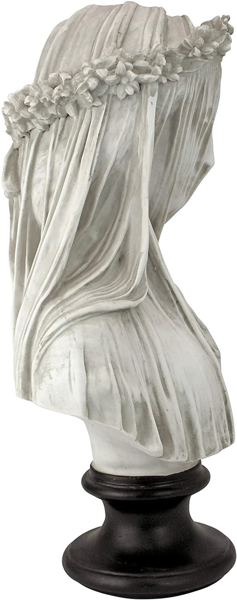 Design Toscano statuie bust fecioară voalată, dimensiuni: 22.8 cm x15.2 cm x35.5 cm Statuete si sculpturi Naty Shop