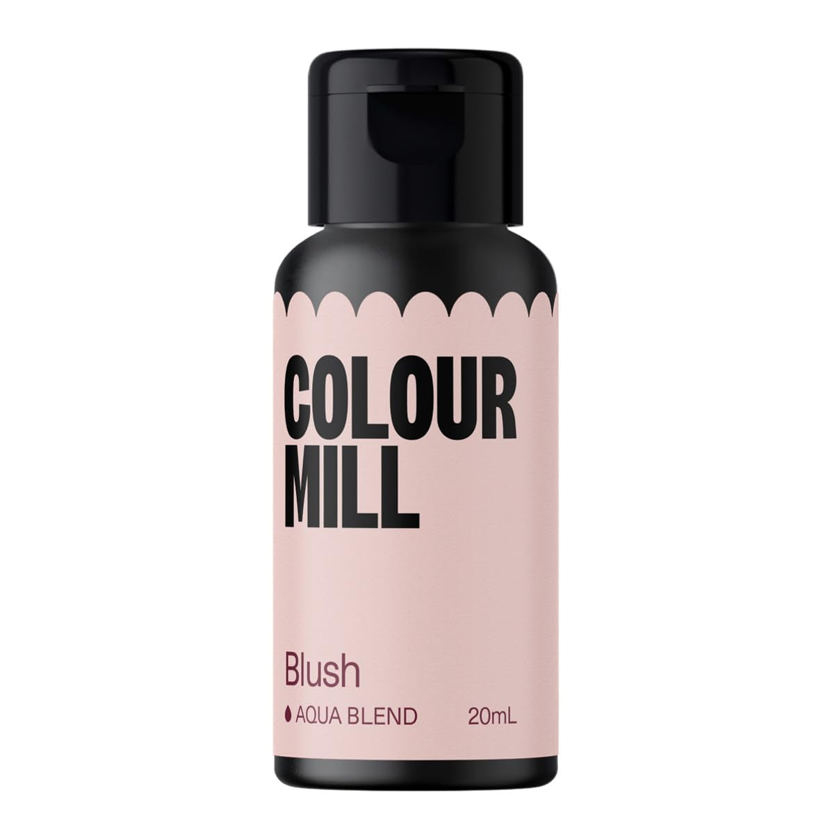 Colorant alimentar pe bază de apă Colour Mill Aqua Blend Burgundy - Foarte intens, concentrat, vegan - 20 ml