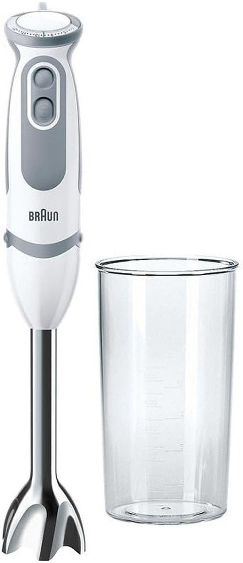 Braun Multiquick 5 Vario MQ 5000 Stabmixer | 750 W | Easyclick System | Powerbell Technologie | 21 Geschwindigkeitsstufen | Mixen Und Pürieren Mama si Copilul Naty Shop Single Ohne Zubehör