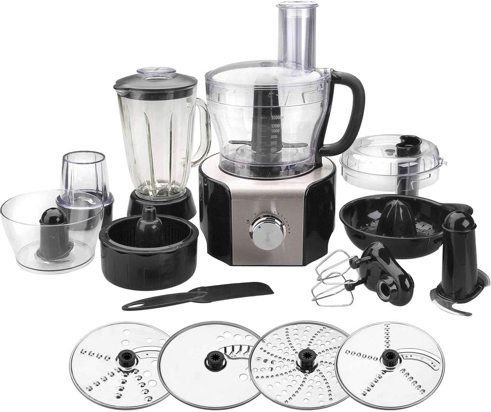 69079 -69079 robot-multifunkciós 800 w-fekete, rozsdamentes acél, üveg és műanyag, sokszínű Anya és Gyermek Naty Shop