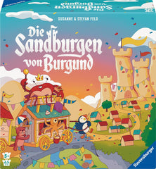 Ravensburger 24687 Burgundy Sandcastles - Játék 5 éves kortól, 2-4 játékos számára
