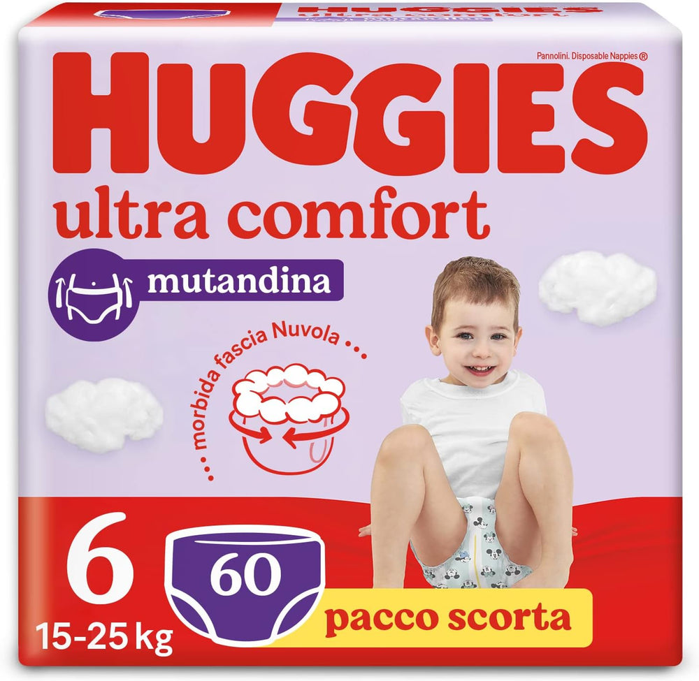 Huggies Ultra Comfort pelenkák, 3-as méret (4-9 kg), Disney dizájn, 168 db