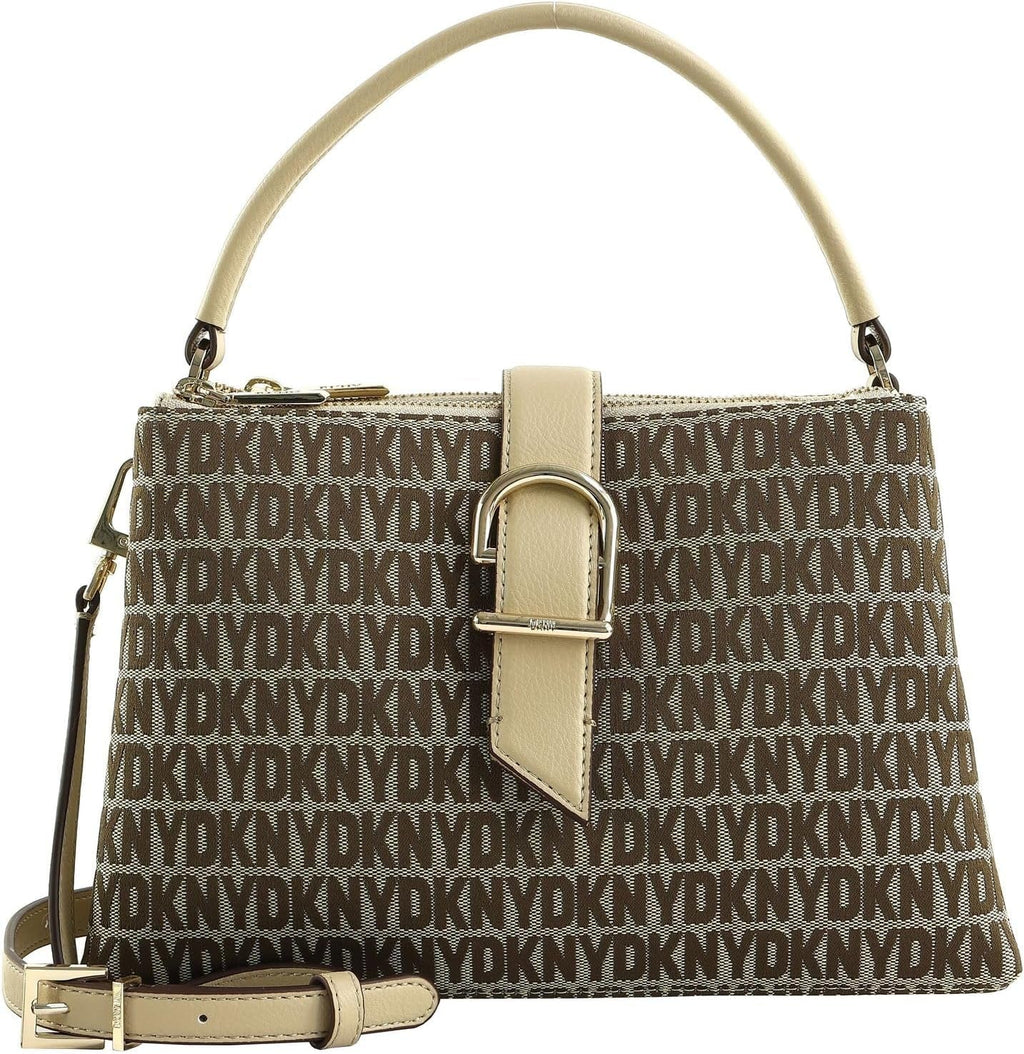 DKNY Women's Everyday Bag Satchel Genti Femei Naty Shop Chino/ kaki deschis