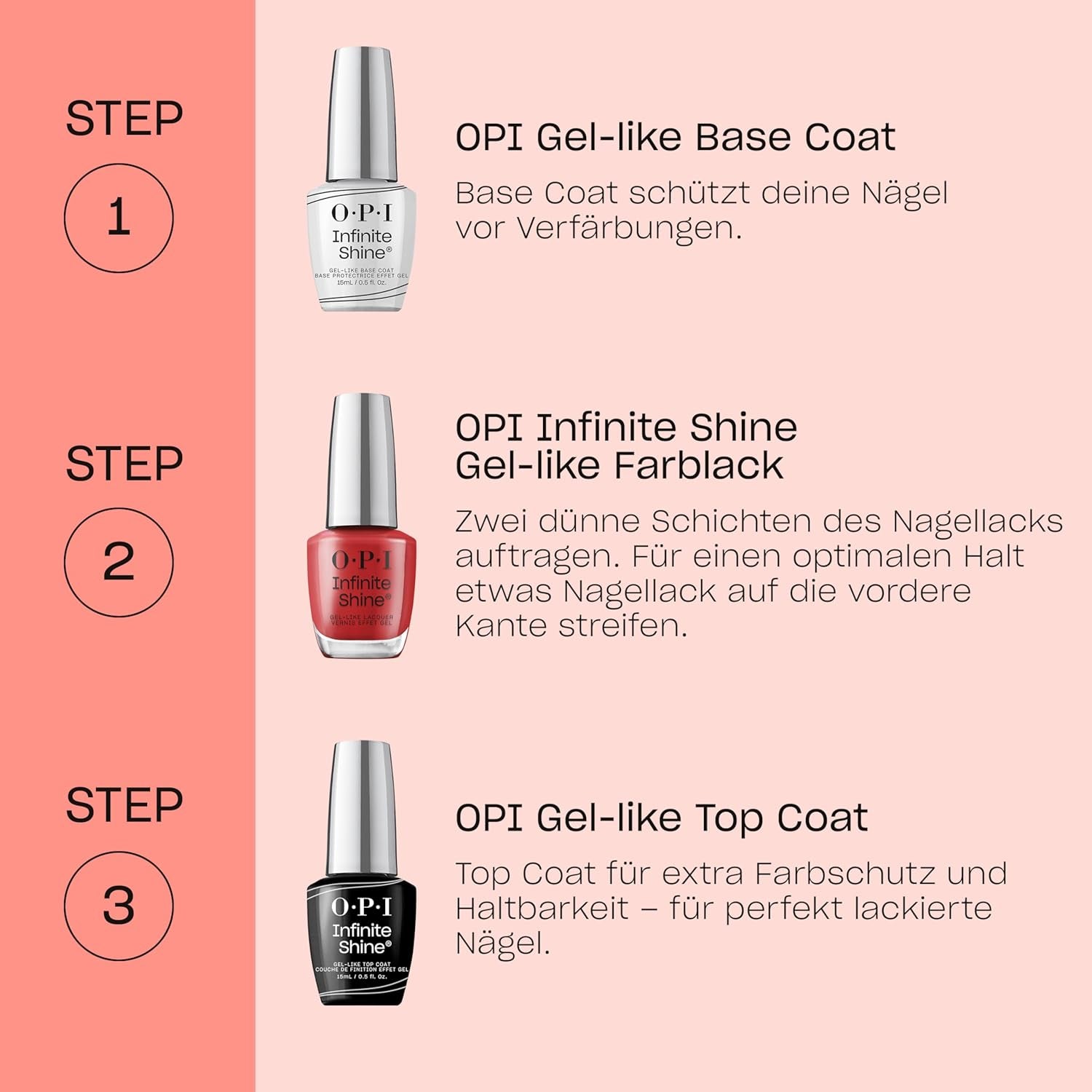 Lac de unghii OPI Colecția OPI'm Dreaming - Oja strălucitoare cu uscare rapidă (15ml)