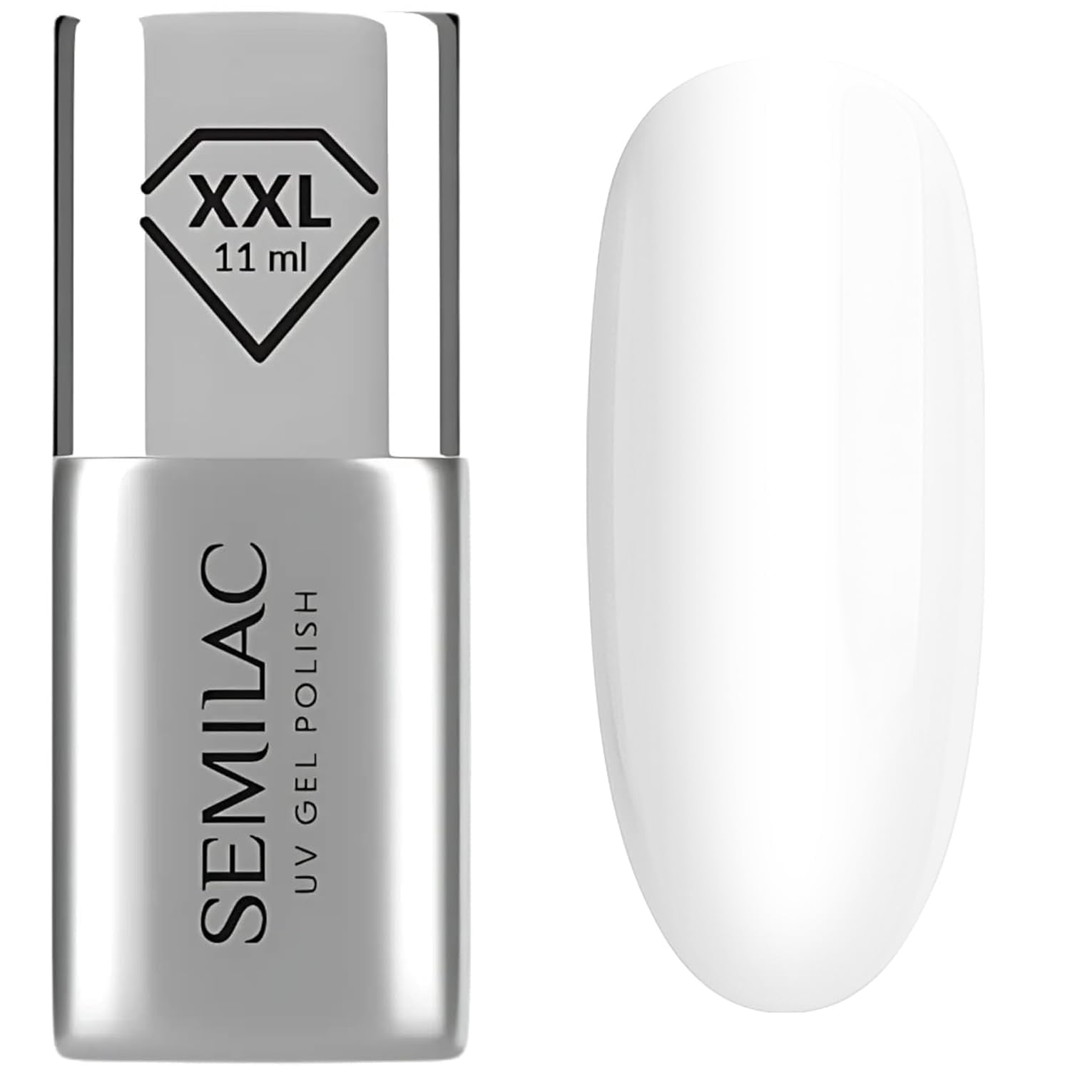 Semilac Top Coat körömlakk 7 ml, innovatív, UV/LED, hibrid körömlakk, fényes felület, véd, átlátszó