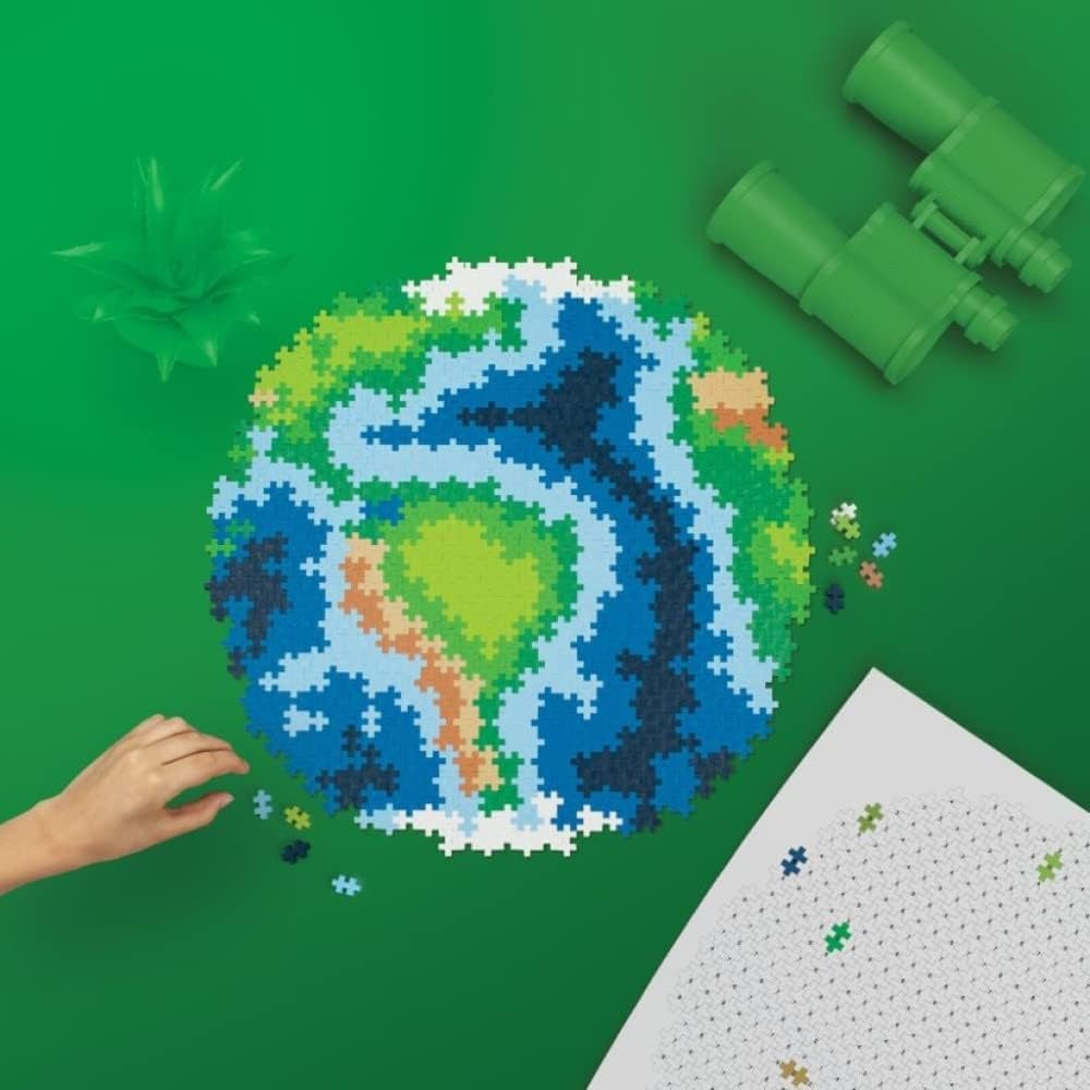 PLUSZ PLUSZ Earth Block Puzzle 800 db Globe, Erde