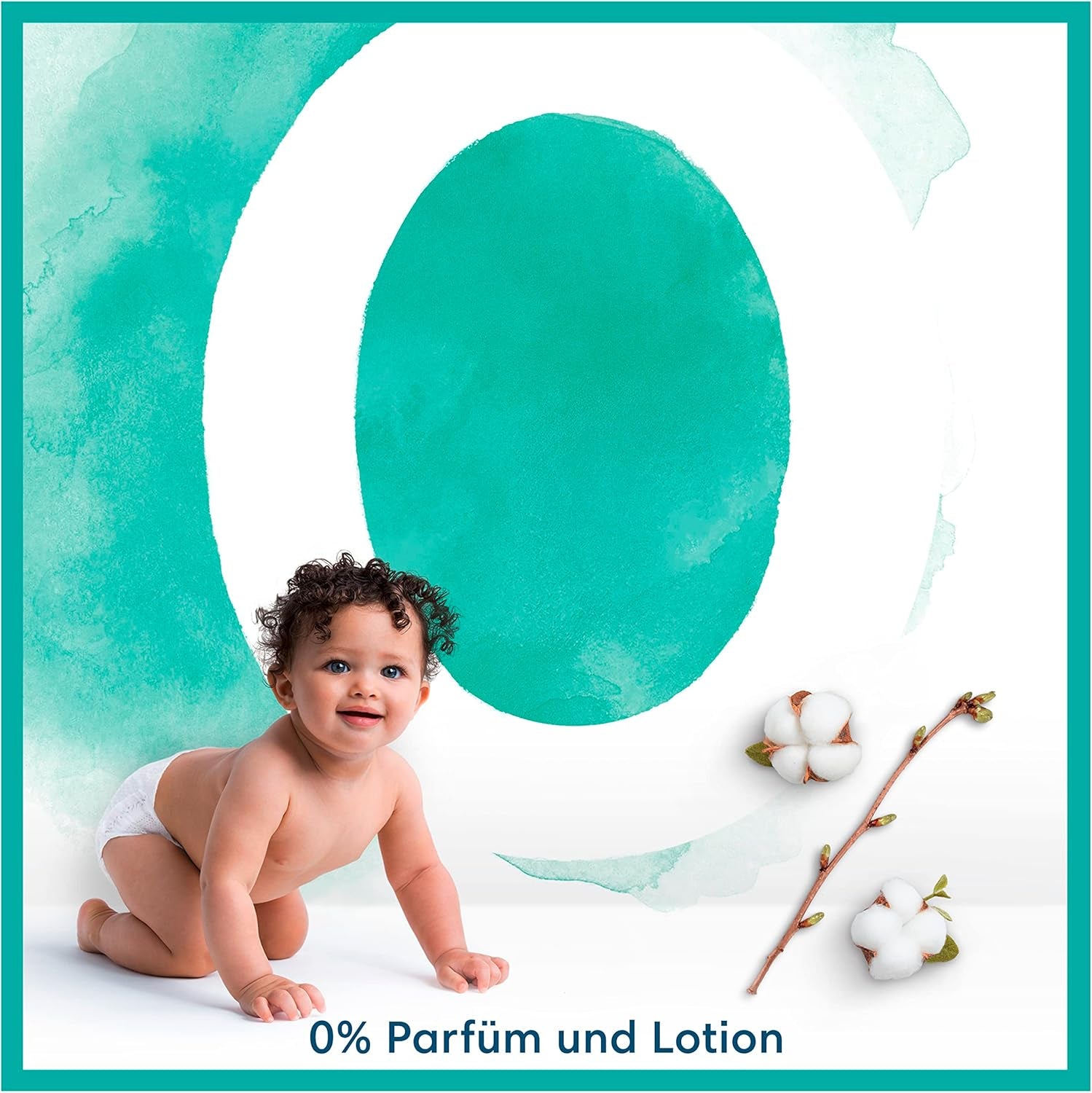 Pampers bébi pelenkák, 2-es méret (4-8 kg), Harmony, Half Moon Box, gyengéd bőrvédelem és gyógynövény-összetevők, 240 darab