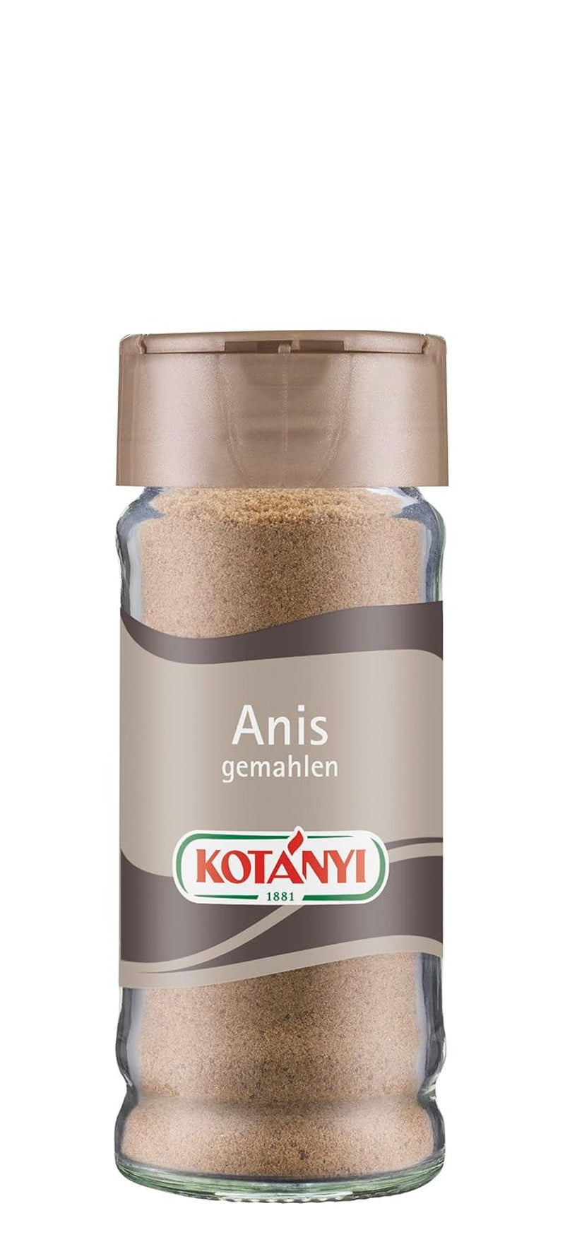 Kotányi Zimt gemahlen, würzig-süßer Geschmack, veredelt Milchreis, Gebäck, Desszertek, Üveg 80 ml