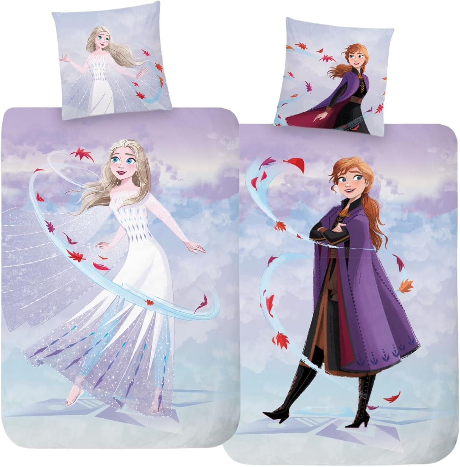 Gyermekágynemű lányoknak és fiúknak Cartoon 100% pamut ágynemű - Kids Naty Shop Frozen