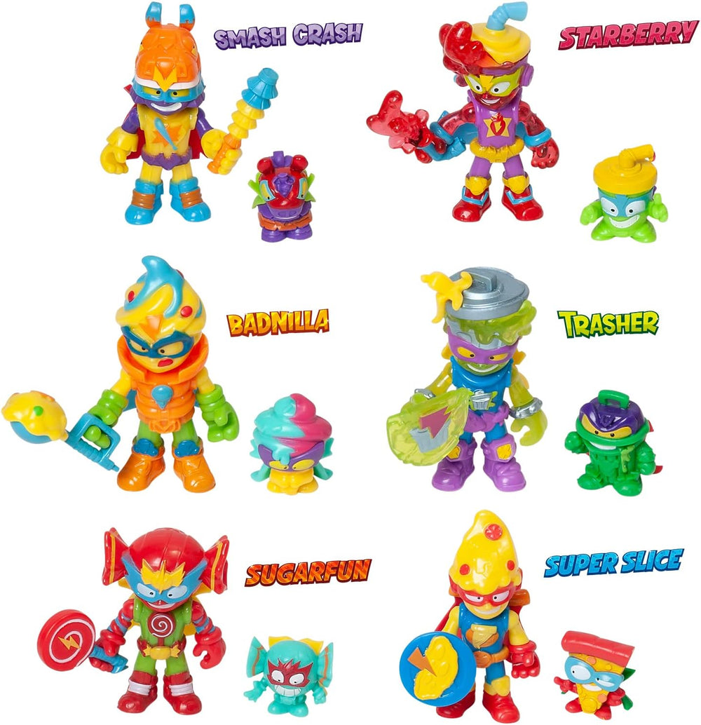 SUPERTHINGS OF KABOOM - Komplette Kollektion der Kazoom Kids, ez a doboz 6 Kazoom gyereket tartalmaz, PST8B016IN00