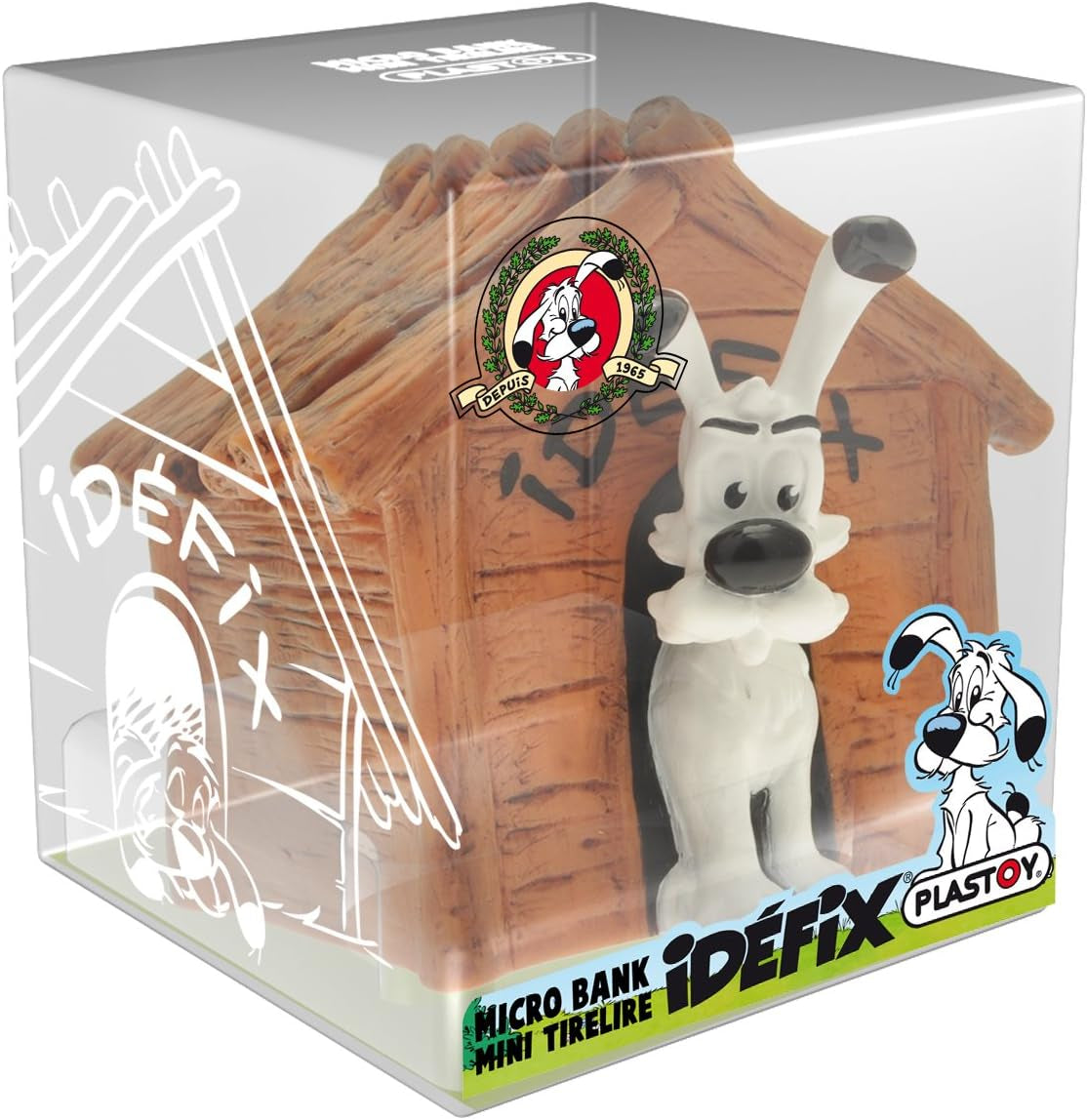 80070 - Idefix Căsuță pentru Câini - Pușculiță Mini, Fără