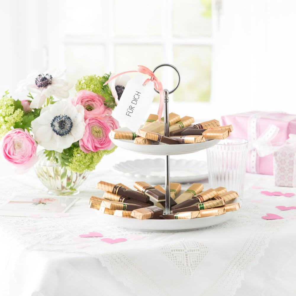 Finest Selection Variety Mandula Crunch – 10 x 250g – Töltött és töltetlen csokoládé különlegességek