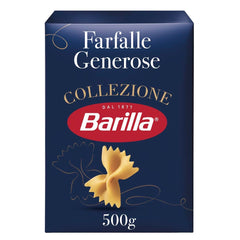 Barilla Collezione Farfalle tészta kiváló minőségű durumbúzából, mindig al dente, (1 x 500g)