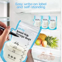 Edibaby, Táska anyatejhez, 100 db, Sterilizált, BPA kiegészítők nélkül Élelmiszer és szoptatás Bebe Naty Shop