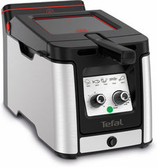 Tefal FR600D Clear Duo olajsütő, kevesebb füsttel és szagokkal sütés, 1,2 kg kapacitás, termosztát, időzítő, nagy, köd nélküli betekintő ablak Háztartási gépek Naty Shop Clear Duo