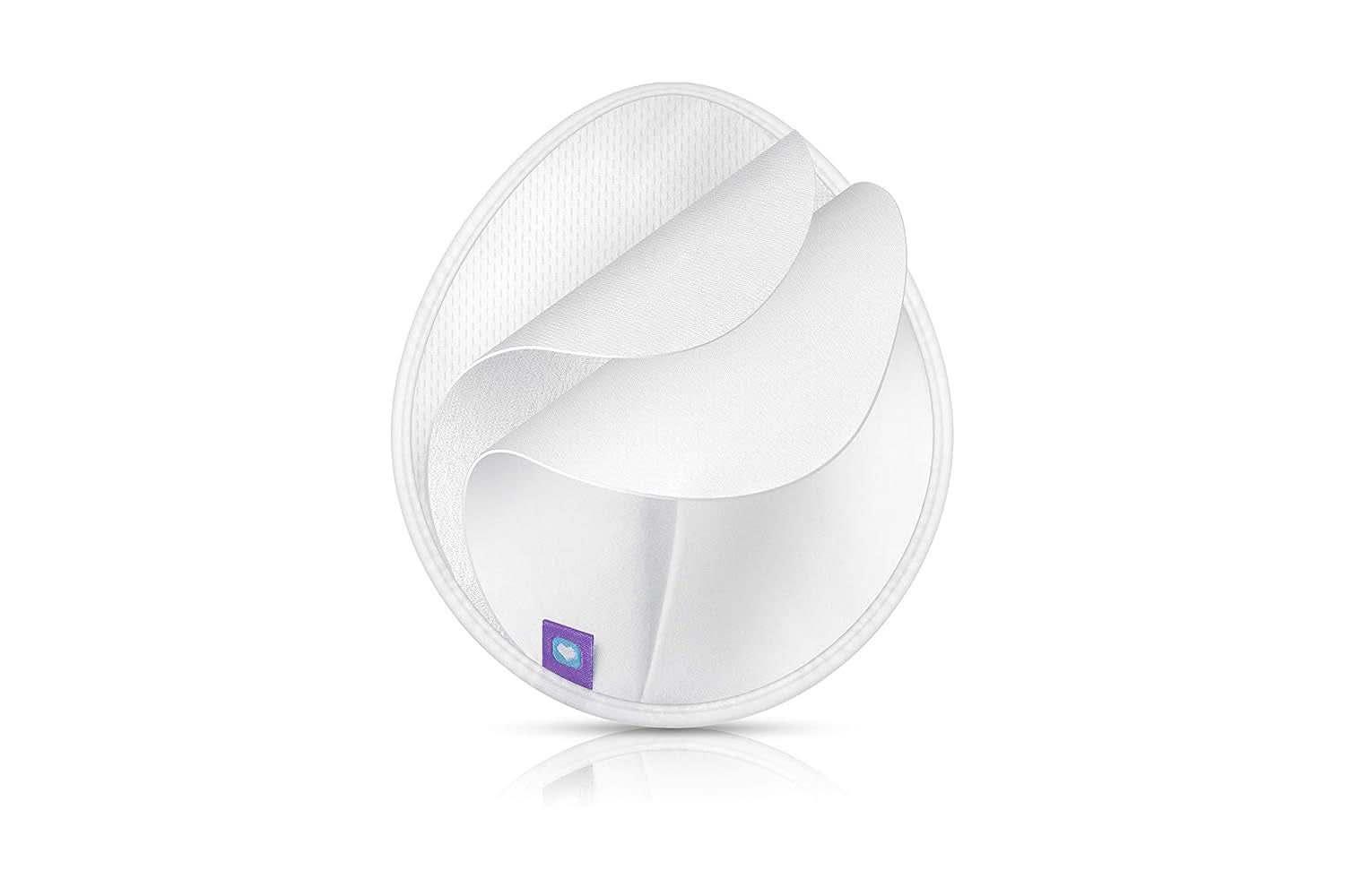 Lansinoh mosható szoptatóbetétek - 4 darabos csomag, mosóhálóval - Ultra nedvszívó, szuper puha és újrafelhasználható élelmiszerek és szoptatási kiegészítők Bebe Naty Shop