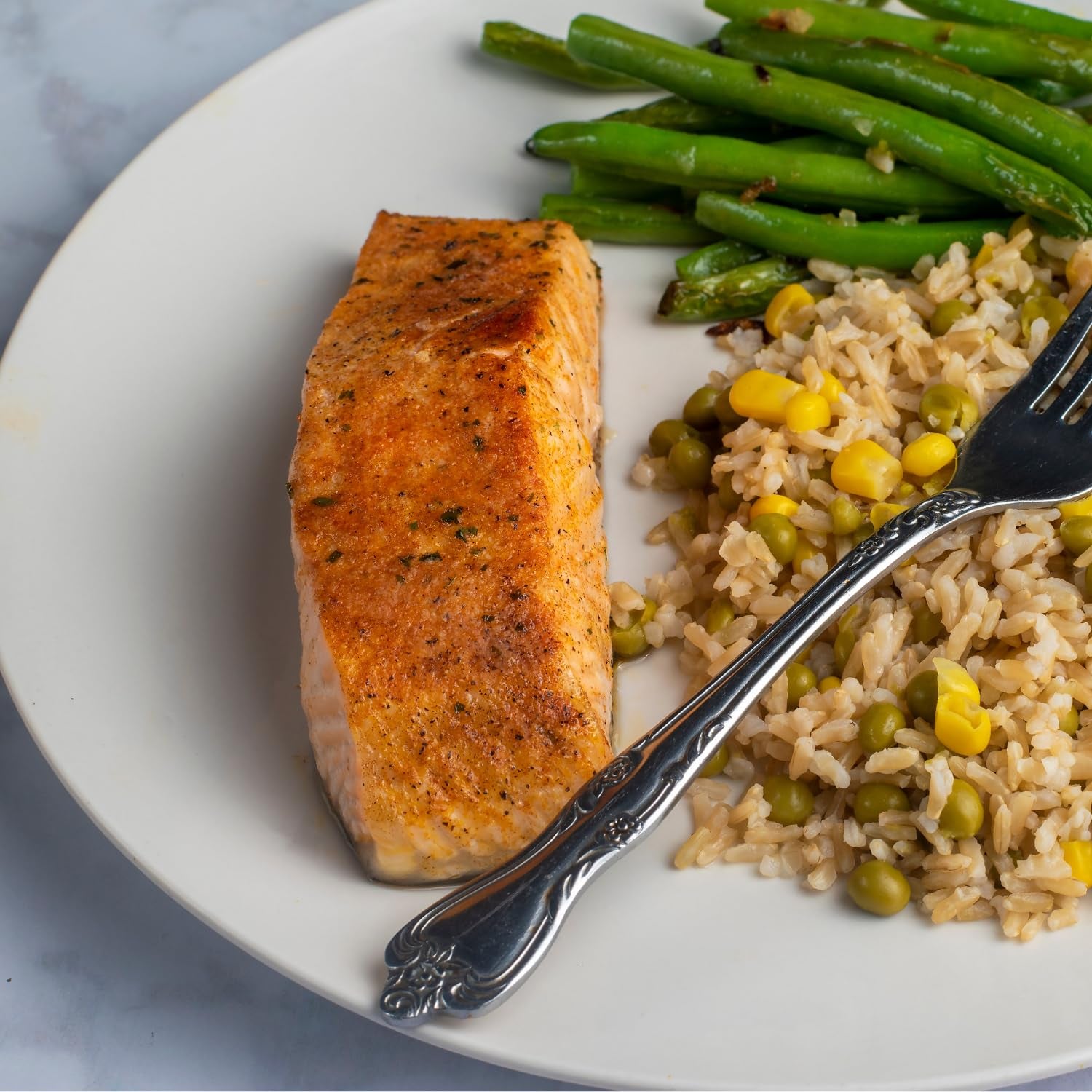 Főtt rizs CJ 5349 mikrohullámú sütőben, 210 g