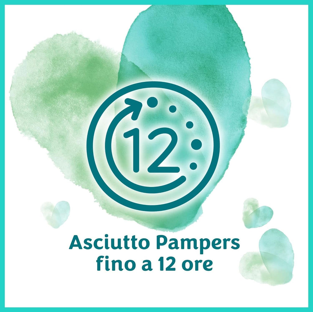 Pampers Naturello, 76 de scutece cu bumbac și materiale naturale din plante, 0% parfum, mărimea 4 (7-18 kg) Mama si Copilul Naty Shop