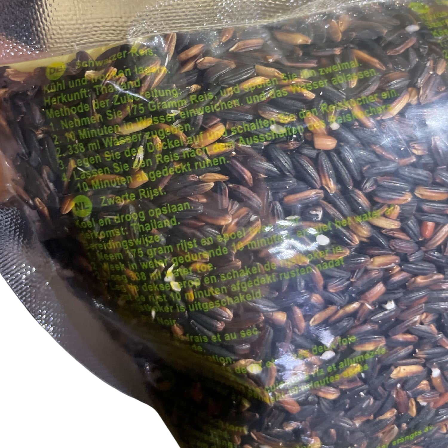 ROYAL THAI RICE - Fekete ragacsos rizs - 10 x 1 kg - Multipack