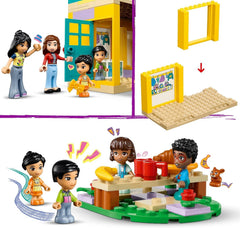 LEGO Friends Heartlake City óvodai játékkészlet 4 éves lányoknak és fiúknak, kreatív szerepjáték 2 figurával és 4 mikrofigurával Szociális fejlesztő játék 42636 Építőkészlet Besuche den LEGO-Store