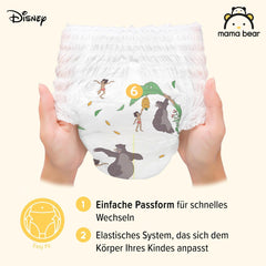 Amazon márka: Mama Bear Disney Size 6 (15+ kg) - havi csomag, fehér, 120 darab (2 60 db-os csomag)