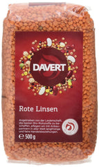 Davert egész vöröslencse (1 x 500 g) - Bio
