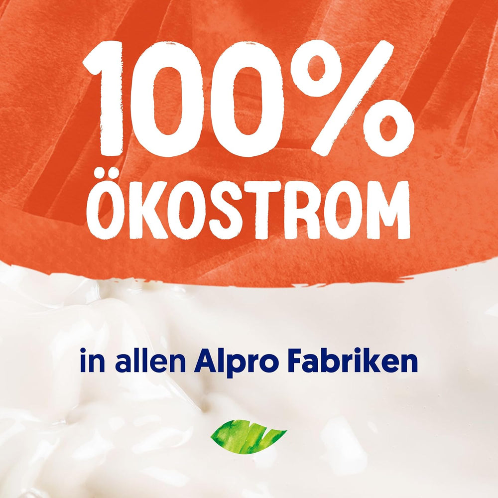 Alpro Kokosnussdrink ohne Zucker – Ohne Süßstoffe – Vegán és tejföl – Von Natur aus lactosefrei und fettarm – Gazdag kalcium és vitamin – 8 x 1 L