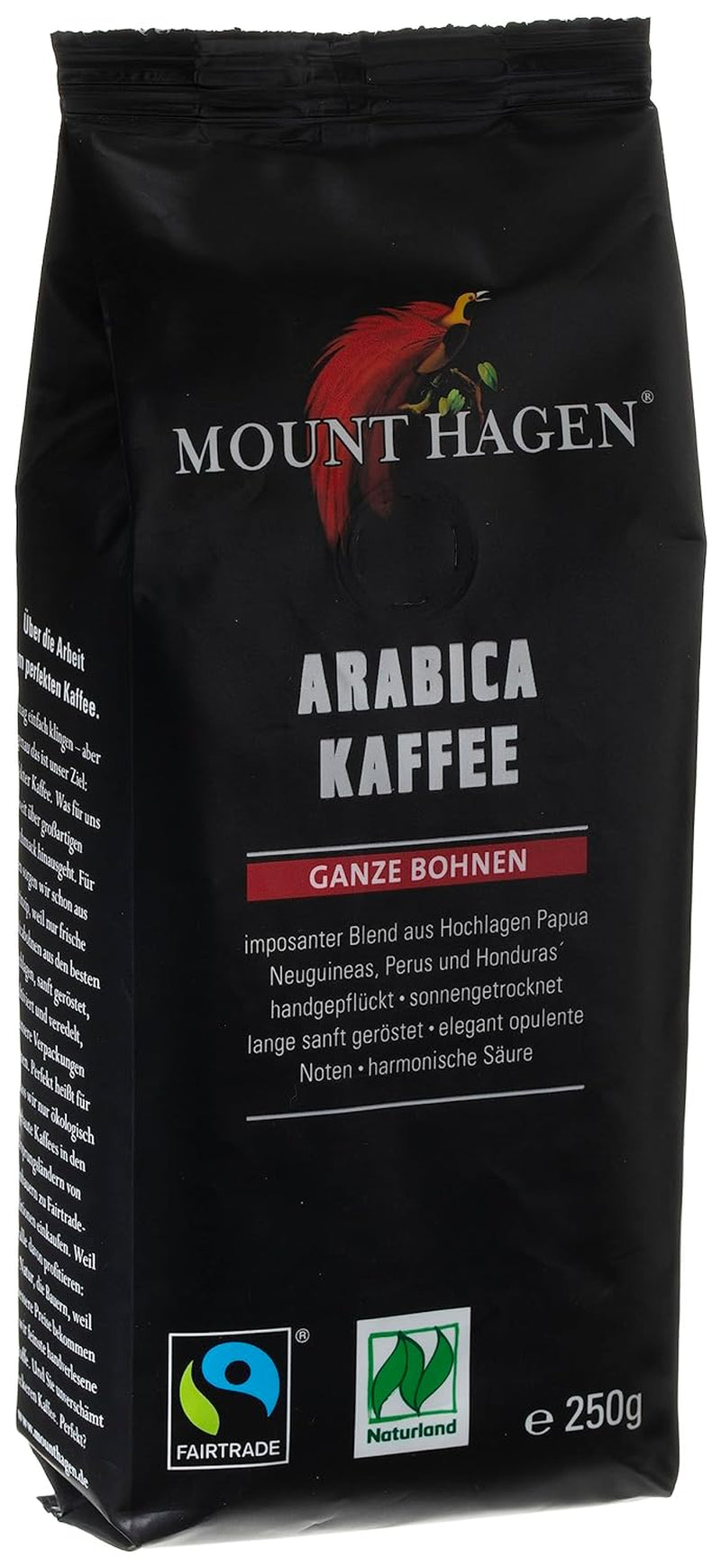 Organic FT Naturland cafea prăjită Arabica, 250G boabe întregi Cafea Naty Shop 250 grame