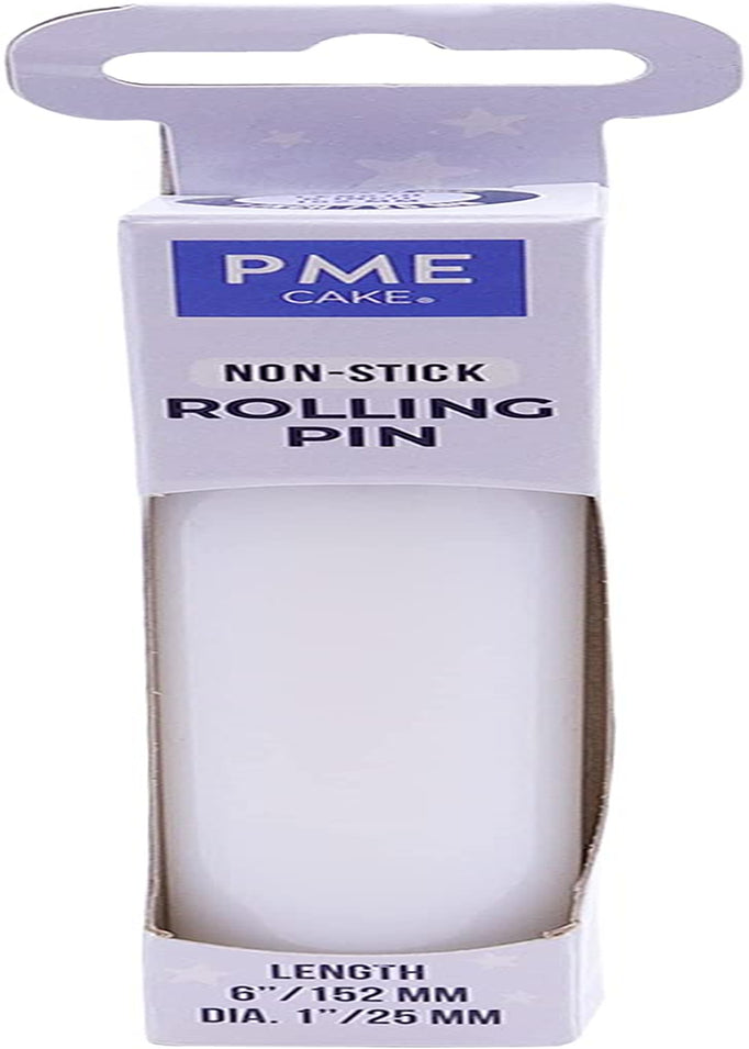 PP85 Antihaftbeschichteter Polietilén-Ausrollstab 15 cm, Kunststoff, Fehér, cm, 21,08 x 6,06 x 2,08 cm, 1 Einheiten