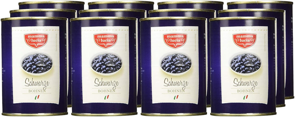 Fekete bab, 12 db-os csomag (12 x 425 ml)