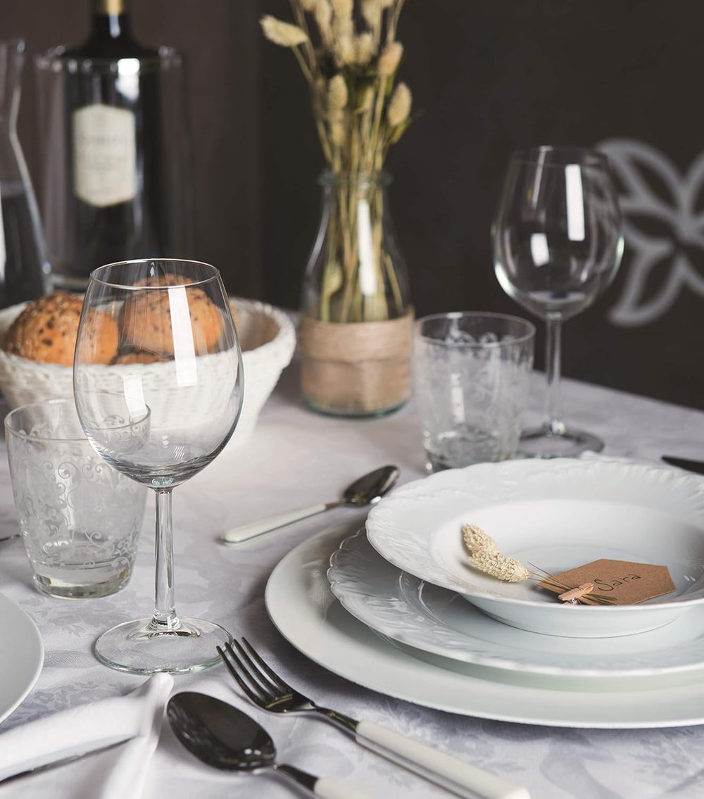 Set de tacâmuri Excelsa, 18 piese, alb