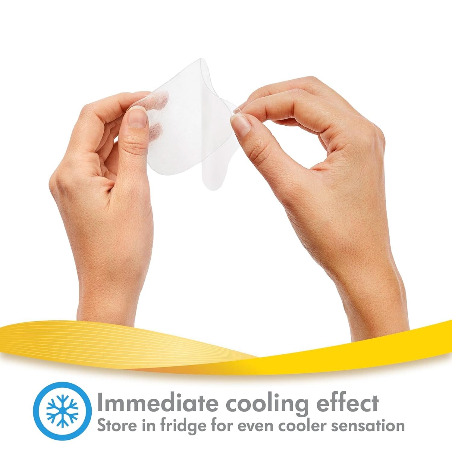 Medela Hydrogel Pads - azonnali enyhülés és hűtés a fájó mellbimbóknál - újrafelhasználható - 4 steril betétes csomag, külön-külön csomagolva Kiegészítők Élelmiszer és szoptatás Bebe Naty Shop
