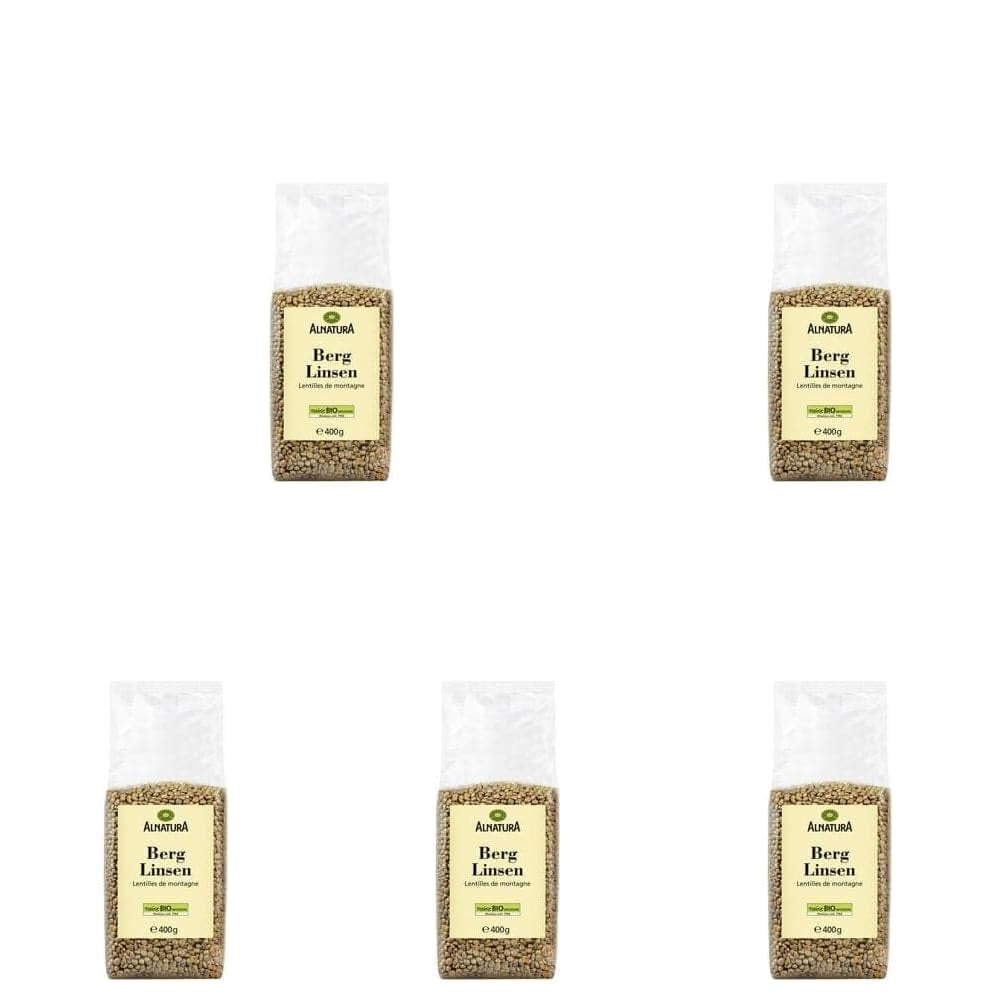 Bio hegyi lencse, 400 g (5 db-os kiszerelésben)