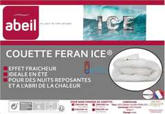 Abeil Couette Douceur Et Fraicheur Blanc Quilt Feran Ice puha és friss, fehér, 240 x 260 cm, poliészter, 240 x 260 Paplanok és paplanok Naty Shop