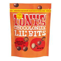 Lil'Bits, teljes tej karamell tengeri só és süti keverék, 120 gramm Naty Shop csokoládé cukorka